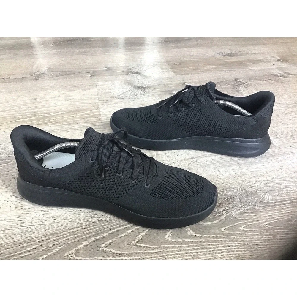 Kizik Lima Slip On Sneakers Mens Size 14 Hands Free Knit Athletic Shoes DLIMBK02